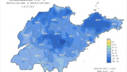 雪在下！山东三预警齐发，局部暴雪，最低-12℃