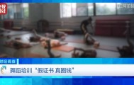 无资质办学、师资证书造假，总台《财经调查》曝光舞蹈培训市场乱象→